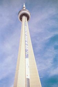 The CN Tower ... world's tallest free standing structure